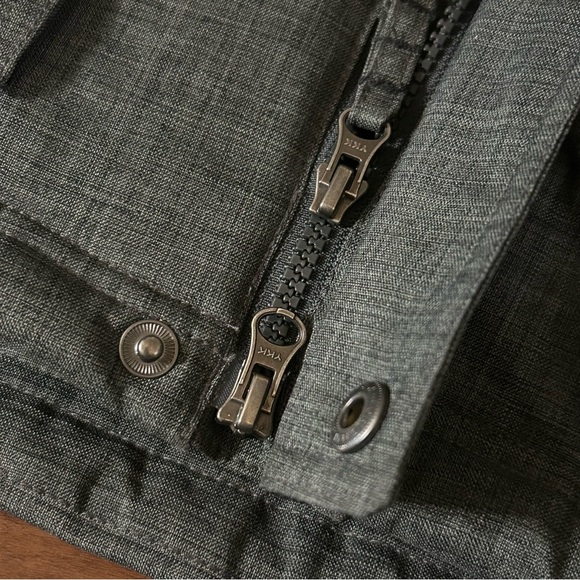 LL Bean Mens Baxter State Hooded Parka Coat Down Jacket Size XXL Reg Charcoal - Picture 5 of 16